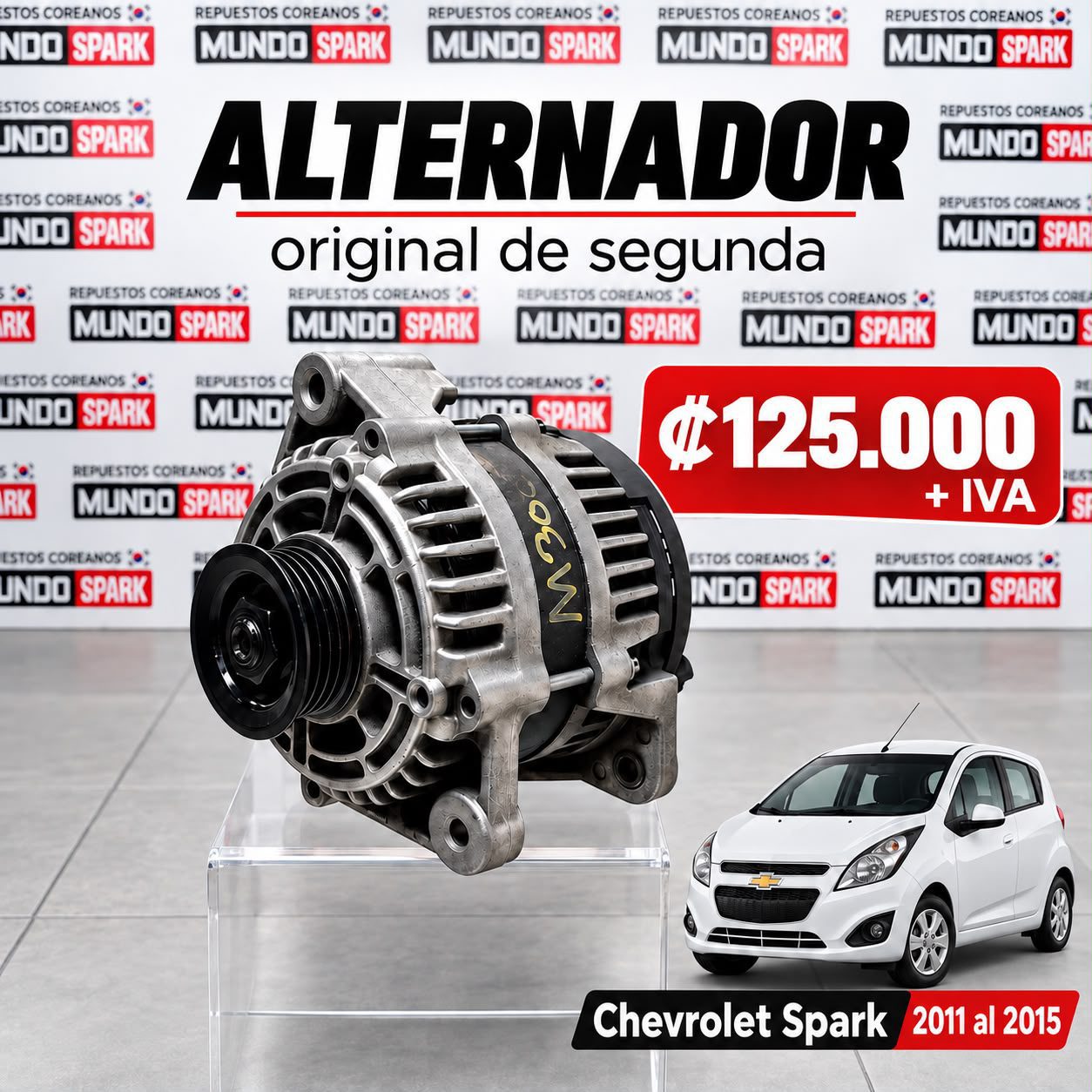 Alternador, original de segunda