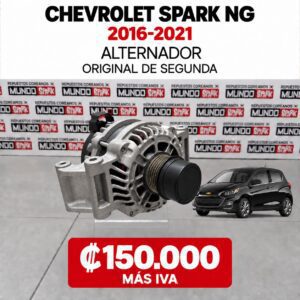 Chevrolet Spark NG 2016-2021, Alternador, original de segunda