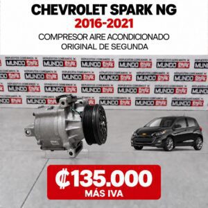 Chevrolet Spark NH 2016-2021, COmpresor Aire Acondicionado, original de segunda