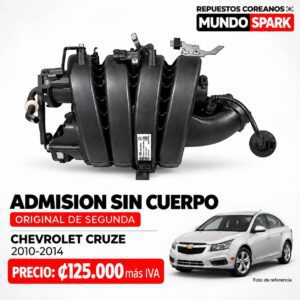 Admisión sin cuerpo, original de segunda